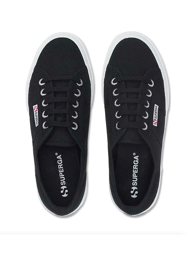 Superga 2750 Cotu Classic Sneaker in Black/White 8052649480905