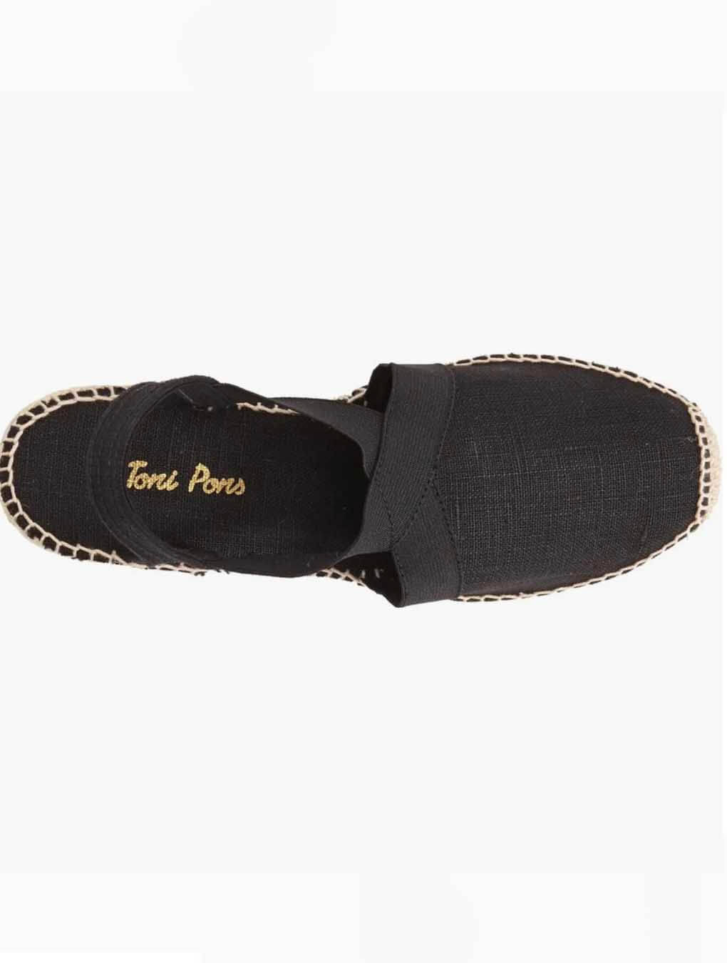 Toni Pons Ter Sandal in Negre